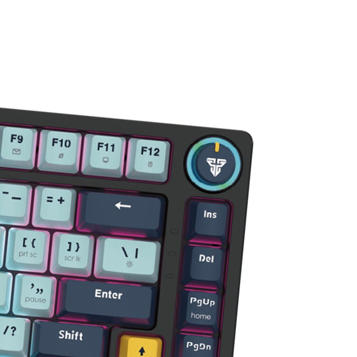 Fantech Mizu Edition Atom 81 MK875V2 RGB Mechanical Gaming Keyboard - Navy Blue