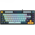Fantech Mizu Edition Atom 81 MK875V2 RGB Mechanical Gaming Keyboard - Sky Blue (Taro Switches)