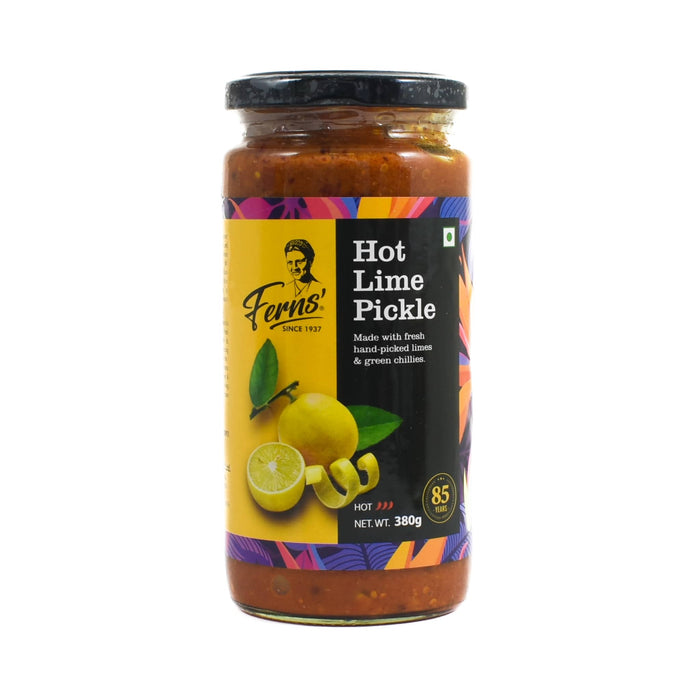 Ferns' Hot Lime Pickle, 380g