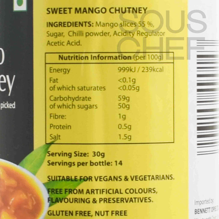 Ferns' Sweet Mango Chutney, 440g