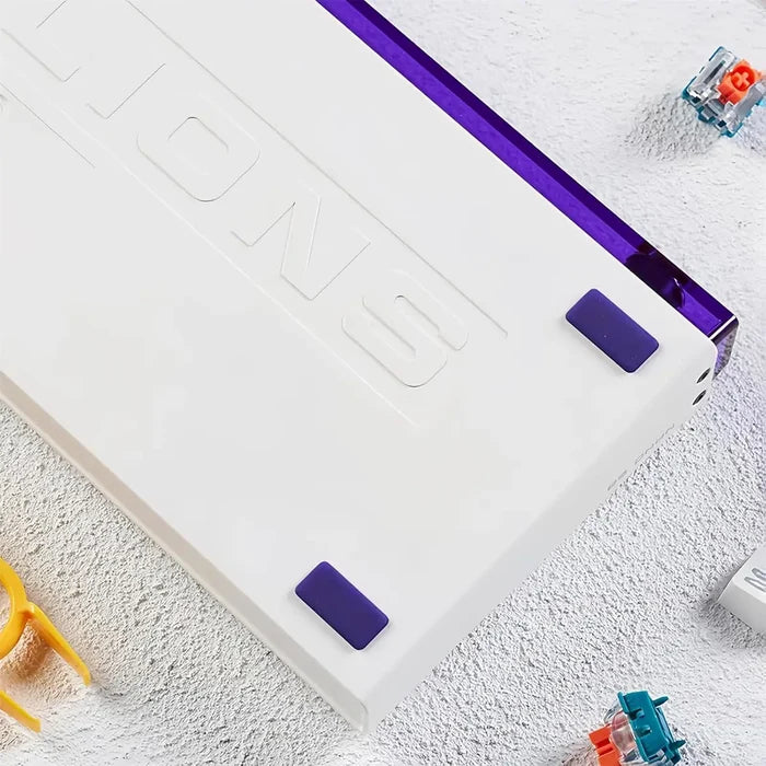FGG MadLions Nano68 Rapid Trigger RGB Gaming Keyboard - White Side Print - PakByte Computers
