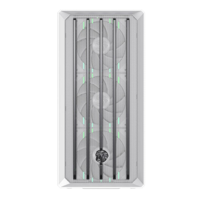 GameMax CLAW 460 Mid Tower Where Air Moves With Style Gaming Case – White