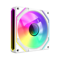 GameMax FN12A-S8I-RW Reverse 120mm Frame ARGB Fan - White