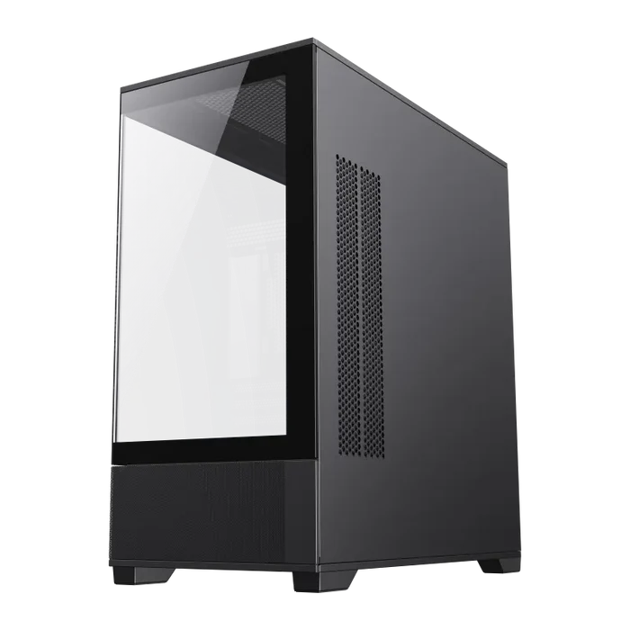 GameMax Vista MB Micro-ATX Tower PC Gaming Case - Black
