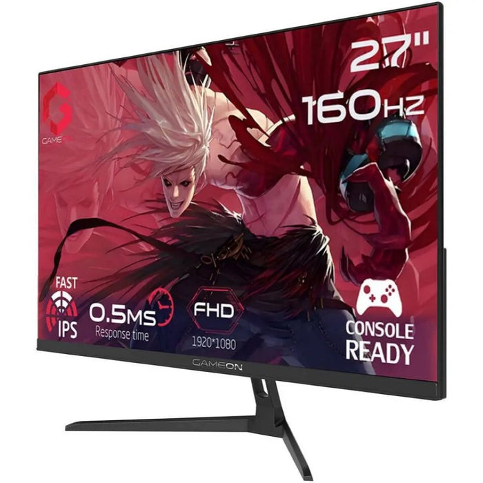 GameOn GOES27FHD160IPS 27″ 160Hz FHD Gaming Monitor - Black