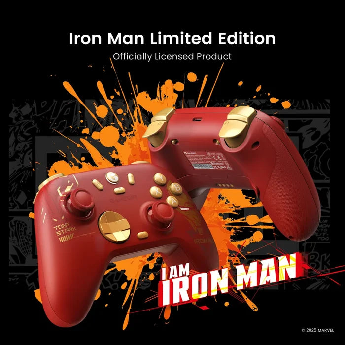 GameSir Nova 2 Lite Wireless PC Controller - Iron Man Edition