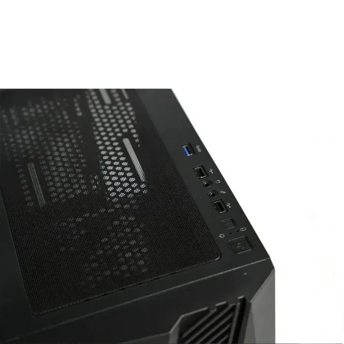 GFury Fire GF-120 RGB Mid-Tower ATX Gaming Case - Black