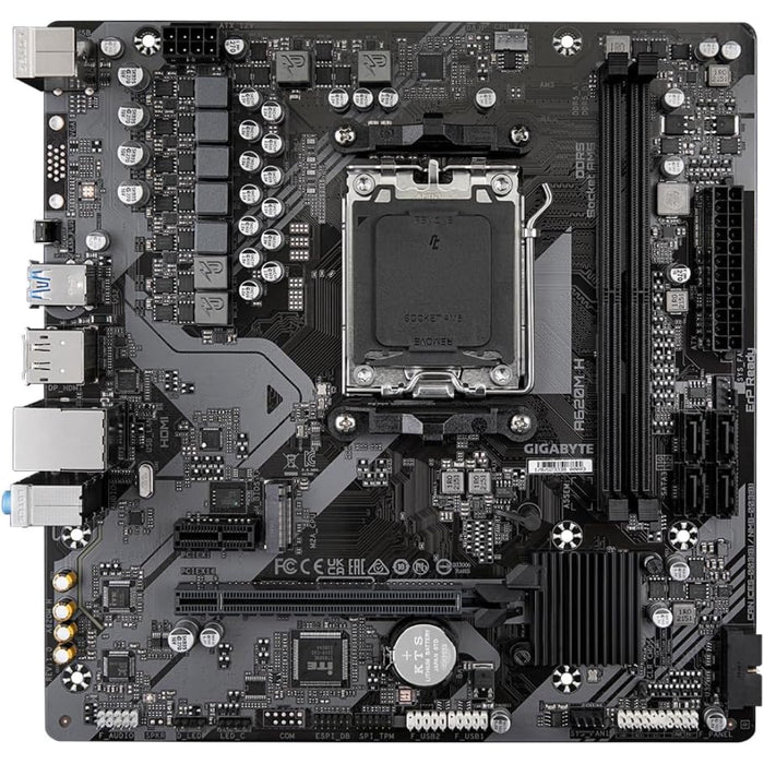 GIGABYTE A620M H AM5 DDR5 Motherboard