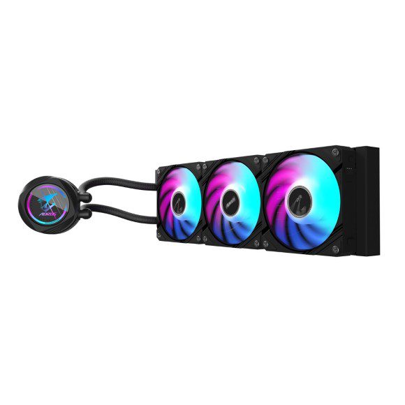 GIGABYTE Aorus Waterforce II 360 AIO Liquid Cooler - Black - PakByte Computers