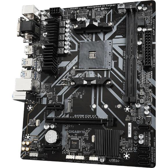 Gigabyte B450M S2H V2 AMD Ultra Durable Motherboard - PakByte Computers