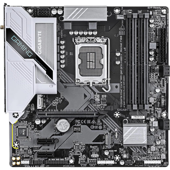 Gigabyte B760M Gaming Plus WIFI DDR4 LGA 1700 Micro-ATX Motherboard - PakByte Computers