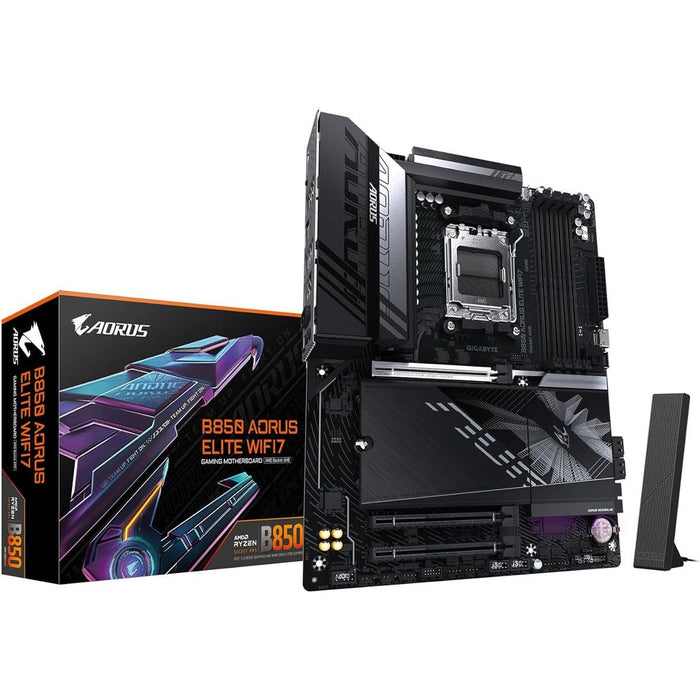 Gigabyte B850 Aorus Elite Wifi7 AMD AM5 LGA 1718 Motherboard - PakByte Computers