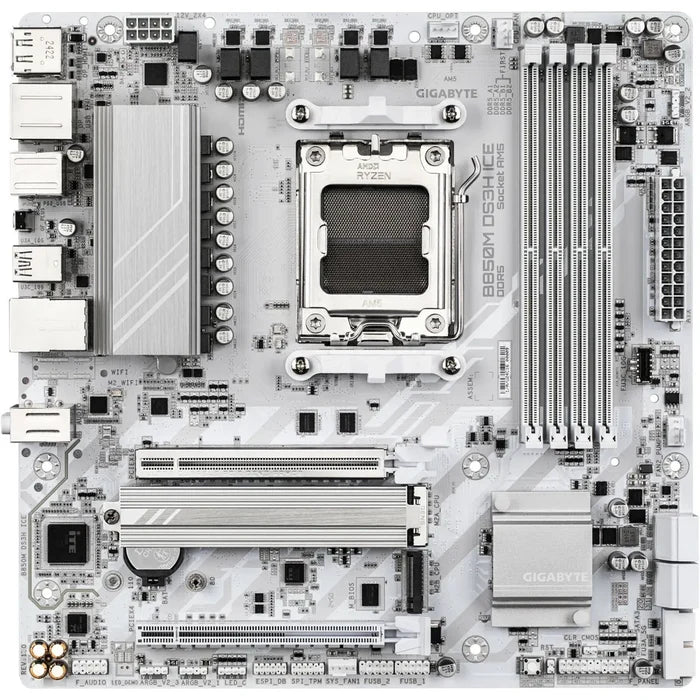 Gigabyte B850M DS3H Ice AM5 M-ATX Motherboard - PakByte Computers