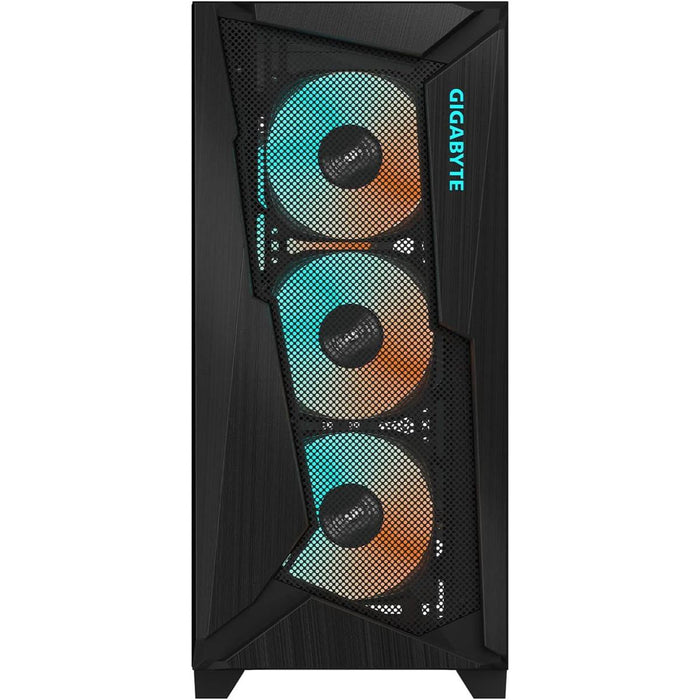 Gigabyte C301 Glass ARGB Mid-Tower ATX Case - Black