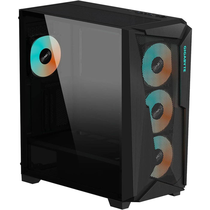 Gigabyte C301 Glass ARGB Mid-Tower ATX Case - Black