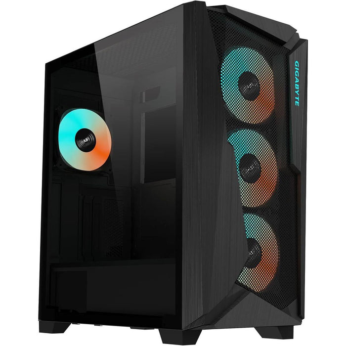 Gigabyte C301 Glass ARGB Mid-Tower ATX Case - Black