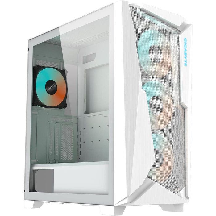 Gigabyte C301 Glass ARGB Mid-Tower ATX Case - White