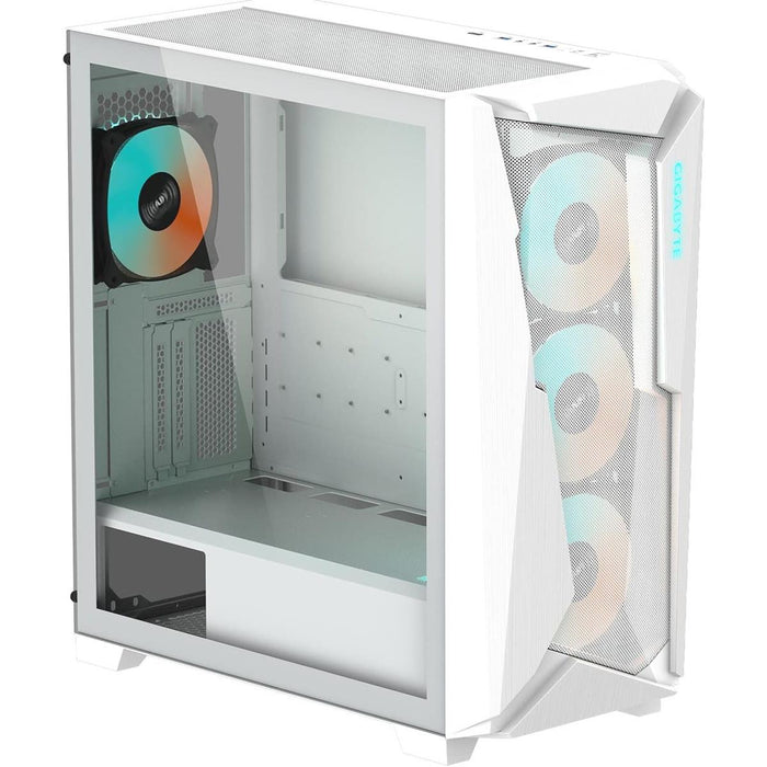 Gigabyte C301 Glass ARGB Mid-Tower ATX Case - White