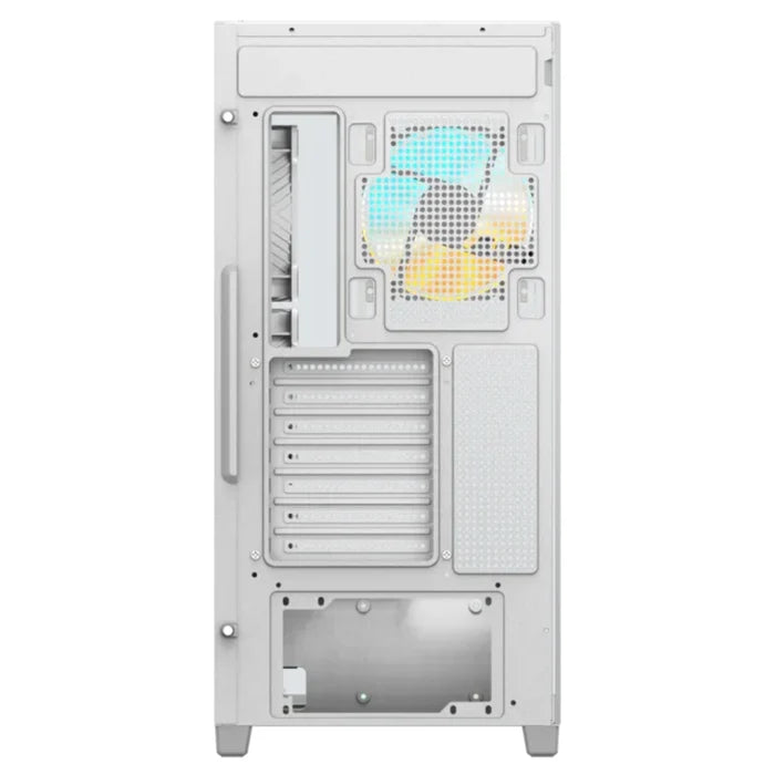 GIGABYTE C500 PANORAMIC STEALTH ICE ATX Mid Tower PC Gaming Case, Pre-installed 4x ARGB Fans – White
