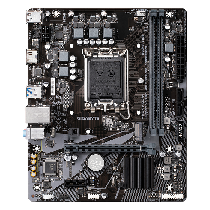 Gigabyte H610M K DDR4 Intel 12/13th Gen microATX Motherboard - PakByte Computers