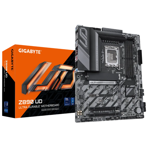 Gigabyte Z890 UD Intel Core Ultra ATX, DDR5 LGA 1851 Motherboard - PakByte Computers