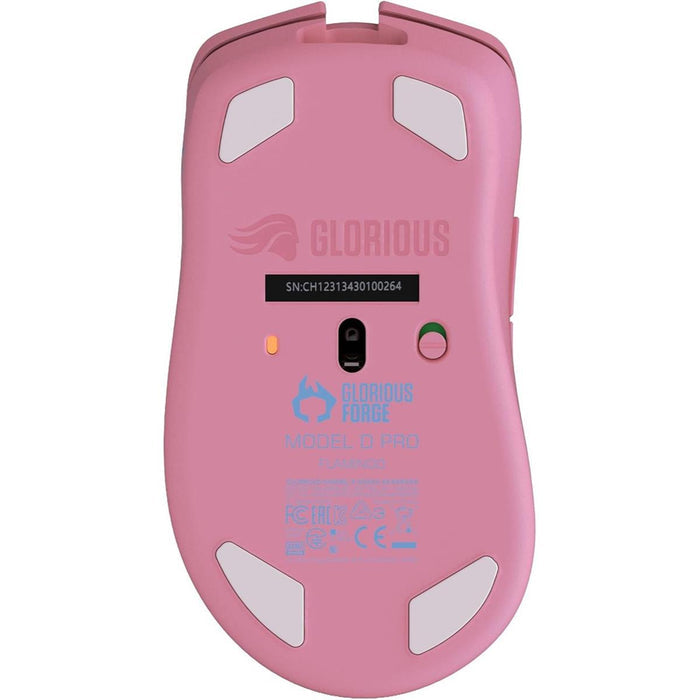 Glorious Model D Pro  Wireless Gaming Mouse - Flamingo Pink - PakByte Computers