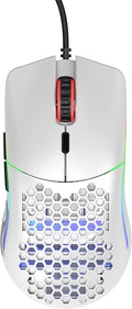 Glorious Model O Wired Gaming Mouse 67g Superlight Honeycomb Design - Matte White - PakByte Computers