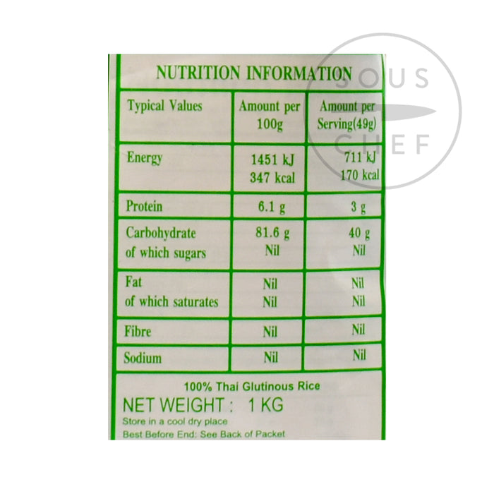 Glutinous Sticky Rice, 1kg