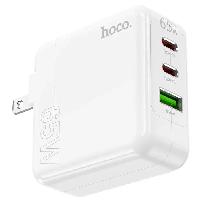 HOCO C115 – Header PD65W Three-Port (2C1A) Charger
