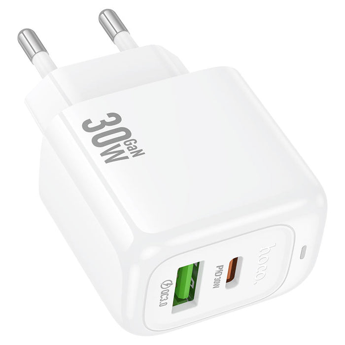 HOCO CS55A Surplus PD30W + QC 3.0 EU Charger