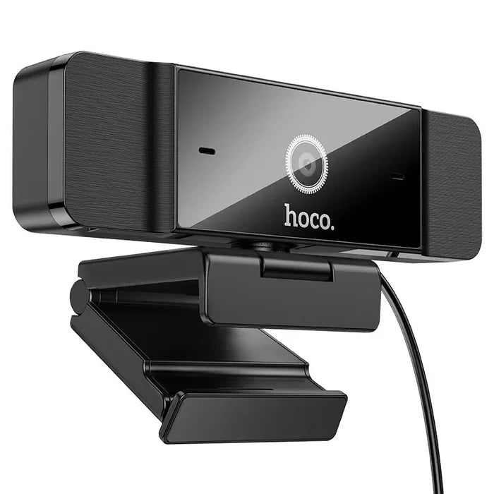 HOCO D100 – HD Computer Camera Webcam - Black