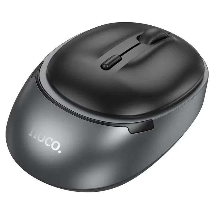 HOCO GM34 – Nuevo Dual-Mode Business Wireless Mouse - Black Metal Gray