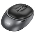 HOCO GM34 – Nuevo Dual-Mode Business Wireless Mouse - Black Metal Gray
