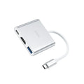 HOCO HB14 – Easy Use Type-C Adapter (Type-C to USB3.0+HDMI+PD) - Silver