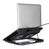 HOCO Jade Laptop Cooling Stand Premium Aluminum Adjustable Cooling Pad - Black