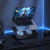 HOCO Jade Laptop Cooling Stand Premium Aluminum Adjustable Cooling Pad - Black