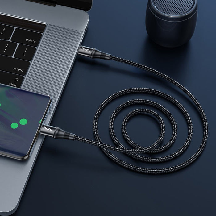 HOCO X50 Exquisito 100W Type-C to Type-C Fast Charging Data Cable (2M)