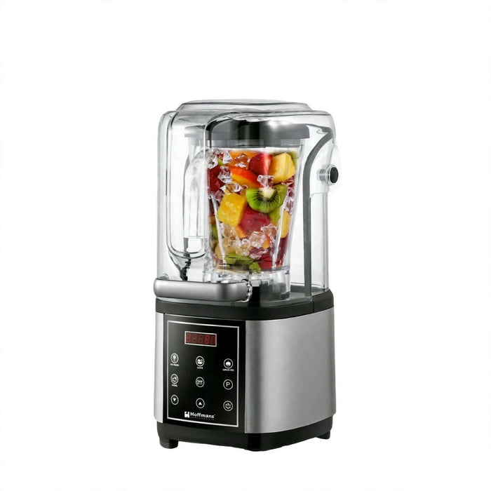 Hoffmans HM-2093 Commercial Silent Blender 2L 4800W LCD Touch Control - Sound Insulation Low Noise