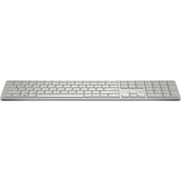 HP 970 Programmable Wireless Keyboard (Silver), Works with Windows & MacOS - PakByte Computers