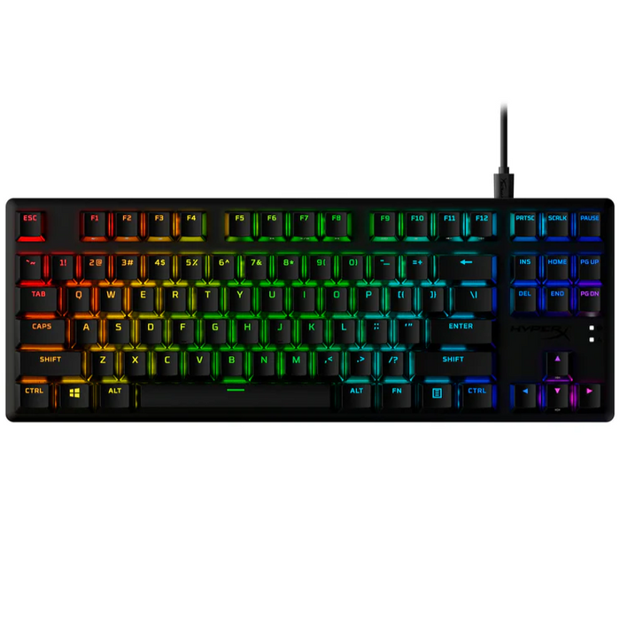 HyperX Alloy Origins Core PBT TKL RGB Mechanical Gaming Keyboard - Red Switches - PakByte Computers