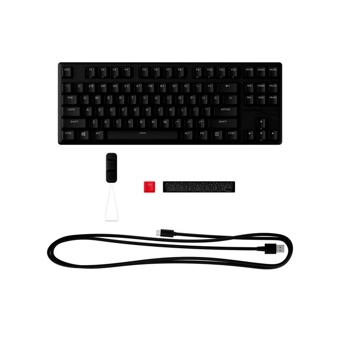 HyperX Alloy Origins Core PBT TKL RGB Mechanical Gaming Keyboard - Red Switches - PakByte Computers