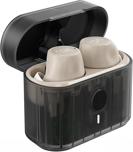 HyperX Cirro Buds Pro Wireless Earbuds - Tan
