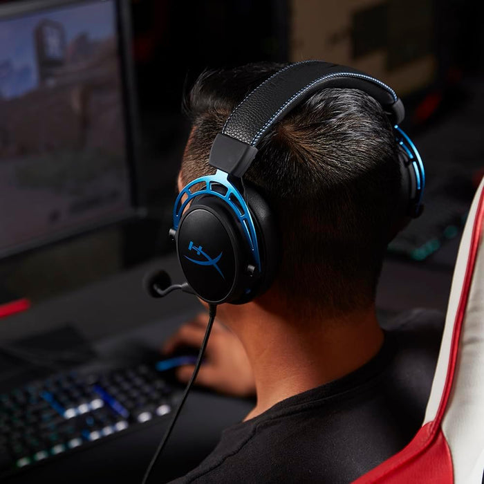 HyperX Cloud Alpha S - PC Gaming Headset, 7.1 Surround Sound - Blue - PakByte