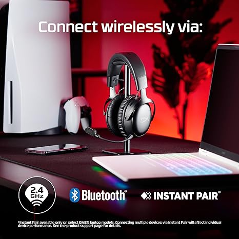 HyperX Cloud III S Wireless Gaming Headset - Black