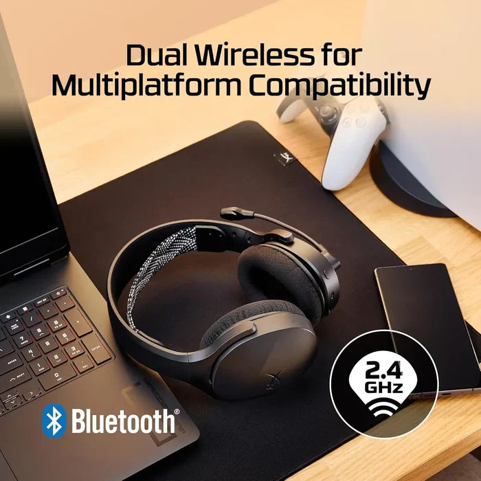 HyperX Cloud Jet Dual Wireless Gaming Headset - Black