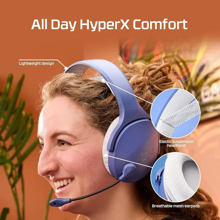 HyperX Cloud Jet Dual Wireless Gaming Headset - Blue