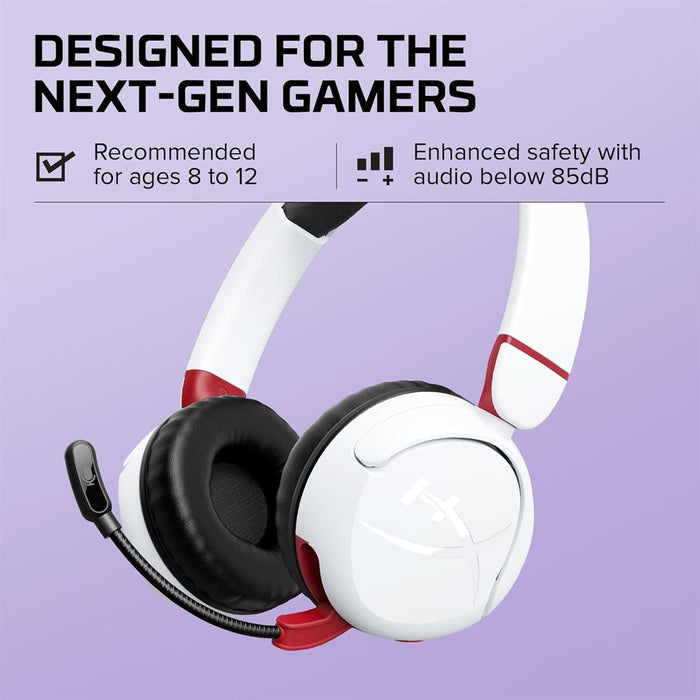 HyperX Cloud Mini Wireless Gaming Headset - White - PakByte Computers