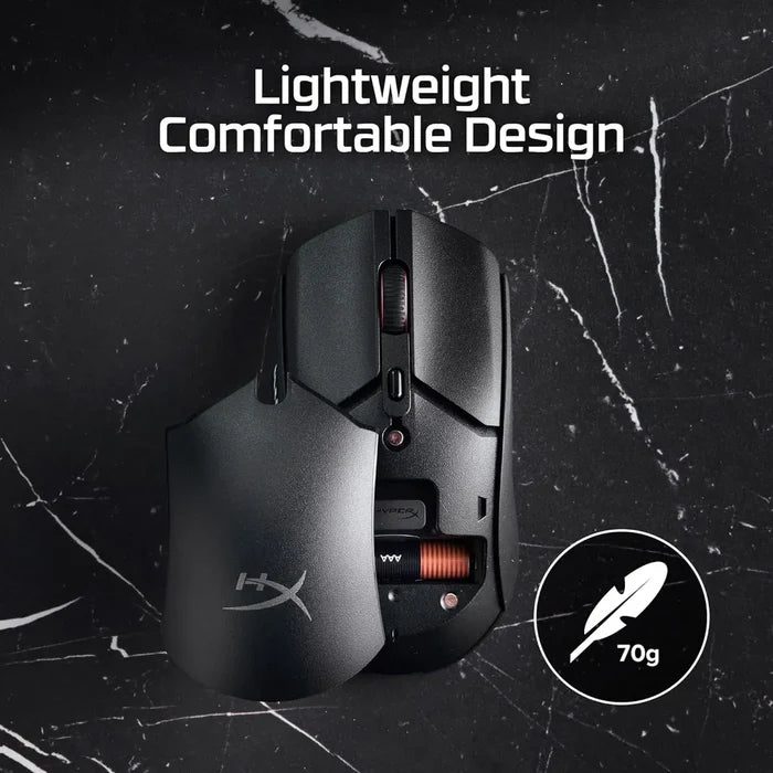 HyperX Pulsefire Haste 2 Core Wireless Gaming Mouse - Black