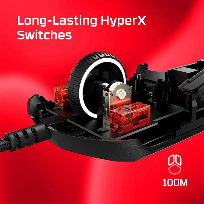 HyperX Pulsefire Haste 2 RGB Gaming Mouse - Black