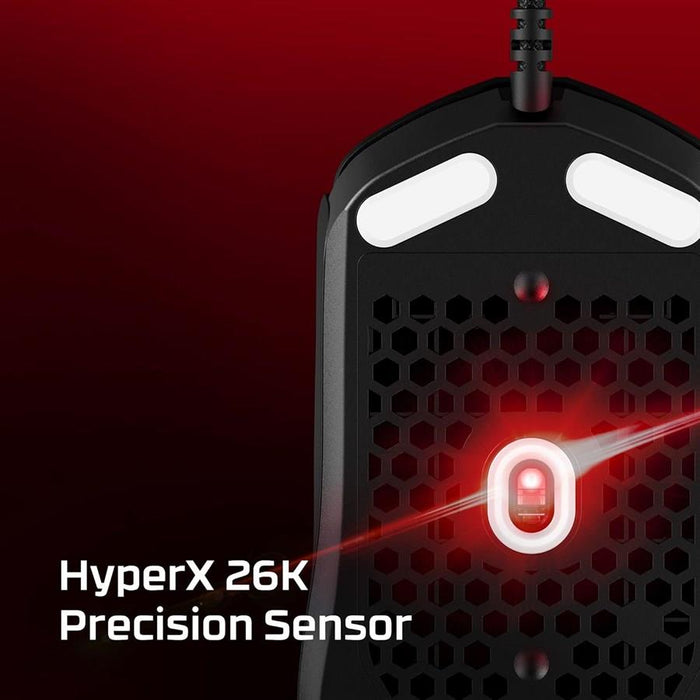 HyperX Pulsefire Haste 2 RGB Gaming Mouse - Black